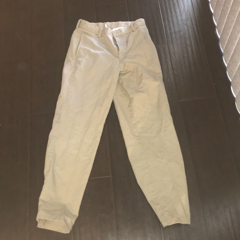 tan khakis